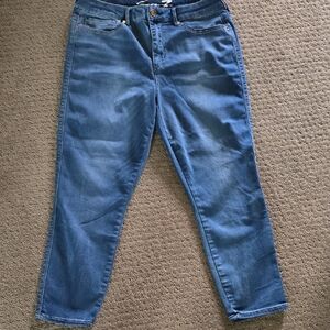 Seven7 Women's Boyfriend Jeans in Blue